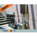 hydraulic indoor or outdoor inclined wheelchair stair lift for disabled